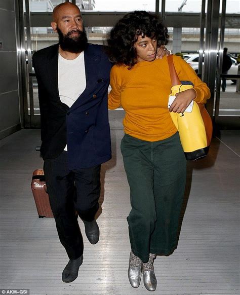 Loved Up Solange Knowles And Husband Alan Ferguson Jet Out Of Nyc Solange Knowles Style