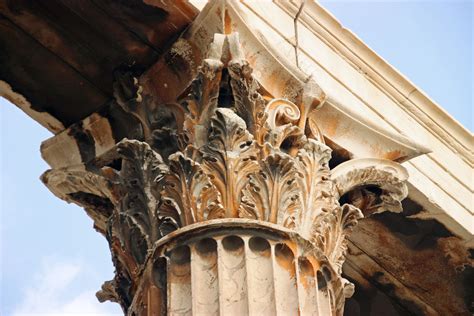 Elements Of Classical Columns Designing Buildings
