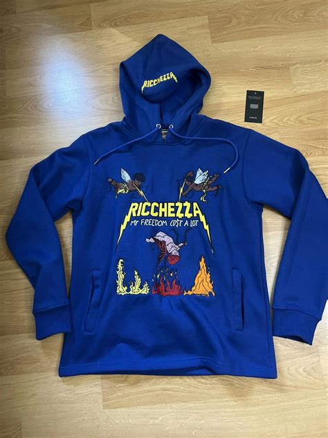 rare ricchezza forever “my freedom cost a lot” hoodie grailed