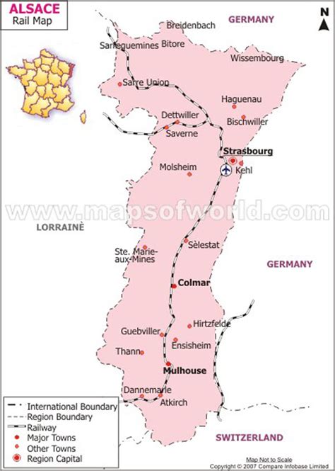 Regions Of France Map