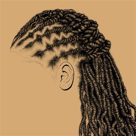 These Intricate Illustrations Of Black Womens Hair Promote Self Love Read I D