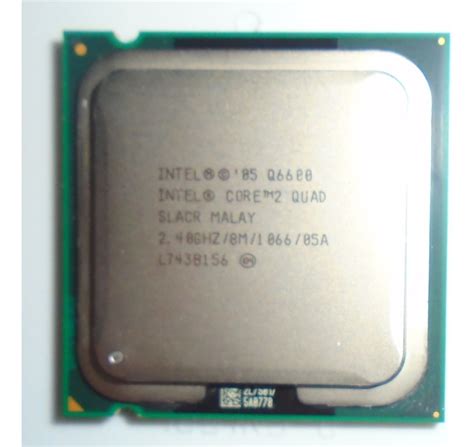 Intel Core 2 Quad Q6600 24ghz8m1066775 Procesador Q6600 47500
