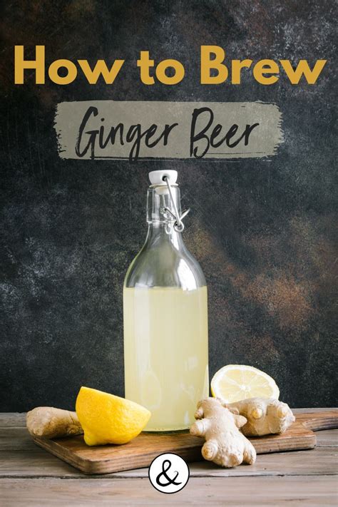 How To Brew Ginger Beer In 2020 Ginger Beer Homemade Ginger Beer