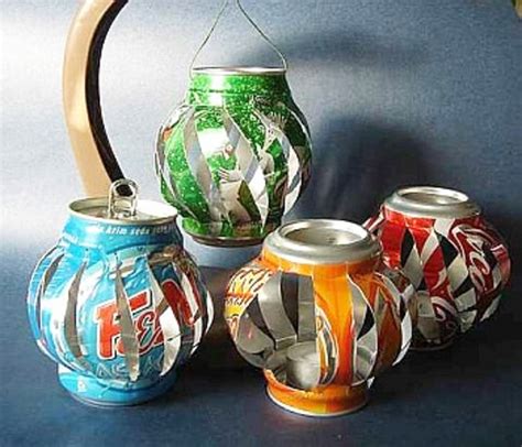 Aluminum Can Crafts Round Up 20 Easy Tutorials Using Soda Pop Cans