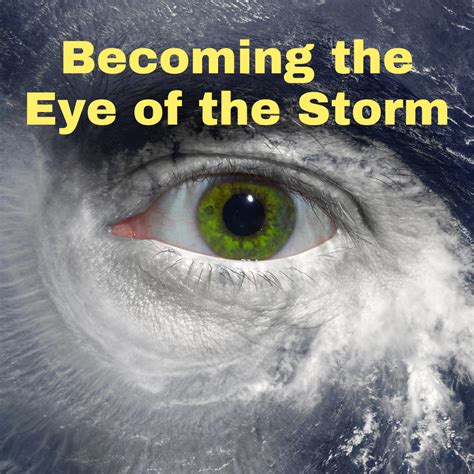 Becoming The Eye Of The Storm Caring The Uca Way