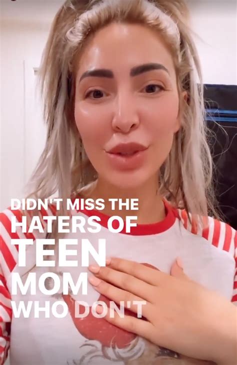 Teen Mom Farrah Abraham Slams Jealous And Awful Mothers Who Sex Shame Her After Fight With Co