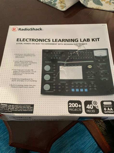 Radio Shack Electronics Learning Lab Kit Educational Electricity