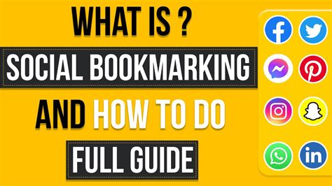 What Is Social Bookmarking And How To Do Sbm Social Bookmarking Sites