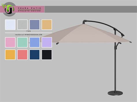 The Sims Resource Shara Patio Umbrella