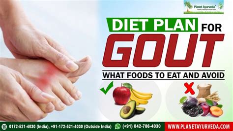 Diet For Gout Patients What Foods To Eat And Avoid Youtube
