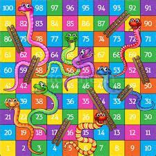 Vectores e ilustraciones de stock sin royalties de serpientes y escaleras. Imagen relacionada | Serpientes y escaleras juego, Juegos para preescolar
