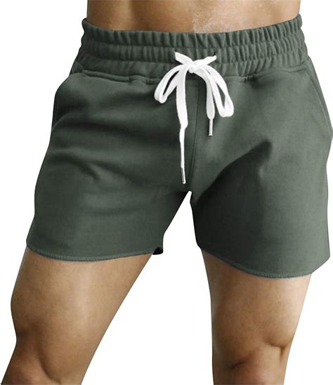 Zcaitianya Mens Shorts Beach Pants Summer Slim Fit Five Point Pants