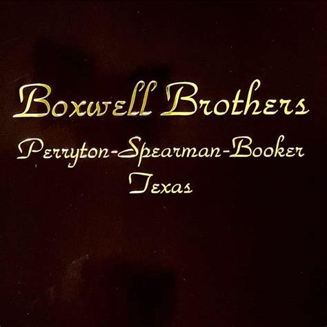 Boxwell Brothers Obituaries Perryton Txsoundnik