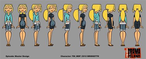 Bridgette Designs Total Drama Island Character Model