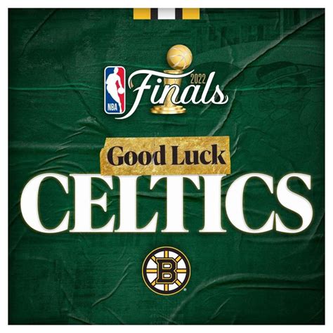 Yaya On Twitter Rt Nhlbruins Lets Go Celtics Best Of Luck In
