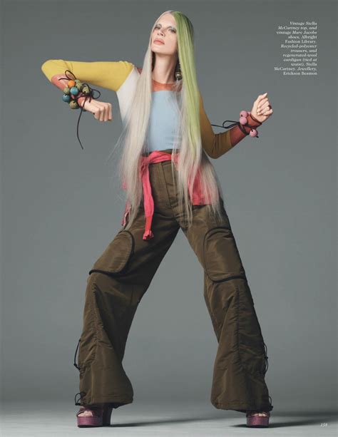 Kristen Mcmenamy By Steven Meisel For Vogue Uk January 2022 — Anne Of Carversville