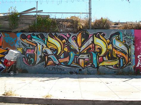 Reyes Msk Awr Seventhletter Sanfrancisco Graffiti Art A Photo On