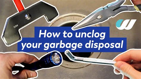 How To Unclog Your Garbage Disposal Three Methods 🔦 🧰 🔧 Youtube
