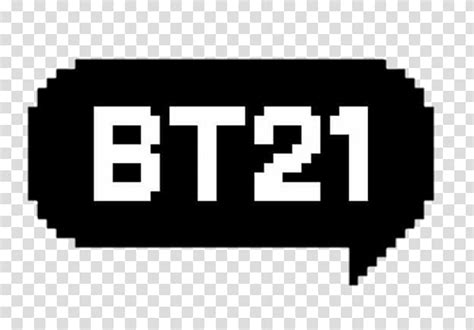 Logo Bt21 Bts Font Symbol Bt21 Sticker Transparent Background Png