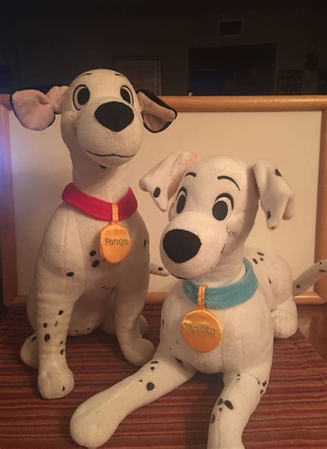 Pre Owned In Great Condition In Plush Pongo And Perdita From Disney