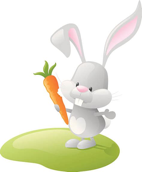 Carrot Rabbit Clip Art Vector Images And Illustrations Istock