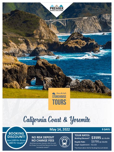 Fillable Online The Coasts Of California A Visitors Guide Fax Email