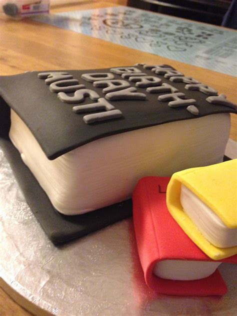 Book Shaped Cake