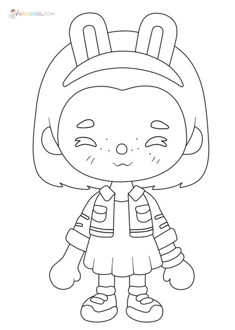 Toca Boca Coloring Page New Picture Free Printable Coloring Home