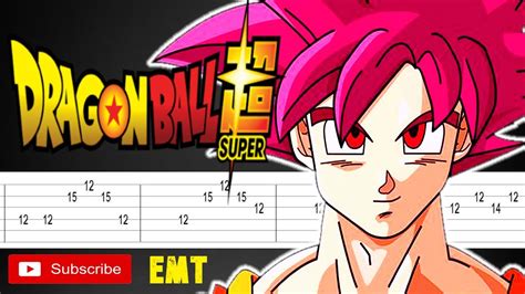 Dragon Ball Super Opening 1 Chouzetsu Dinamic Guitar Tab Vuela