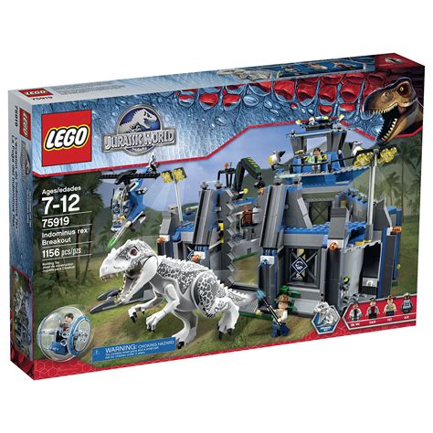 Jurassic World Indominus Rex Tyrannosaurs T Rex Building Blocks Toys
