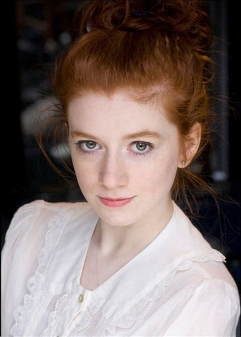 Ciara Baxendale Redhead Beauty Hairstyles With Bangs Redheads