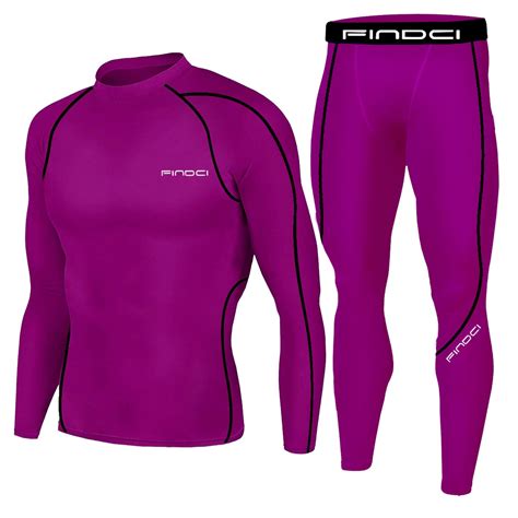 Andoer Findci Running Sports Suit Fitness Clothes Quick Drying Clothes