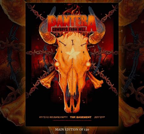 Pantera Cumple 30 Años De Lanzamiento Del Cowboys From Hell Hoy Rock