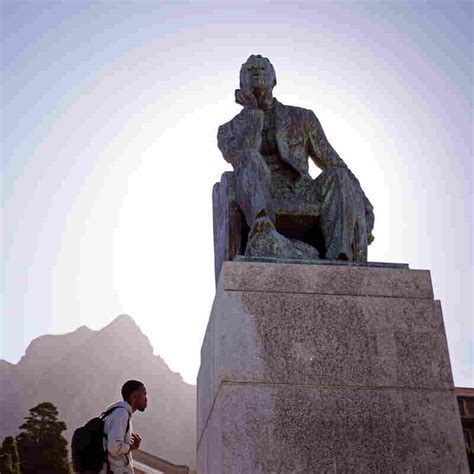 Why South African Students Say The Statue Of Rhodes Must Fall Goats