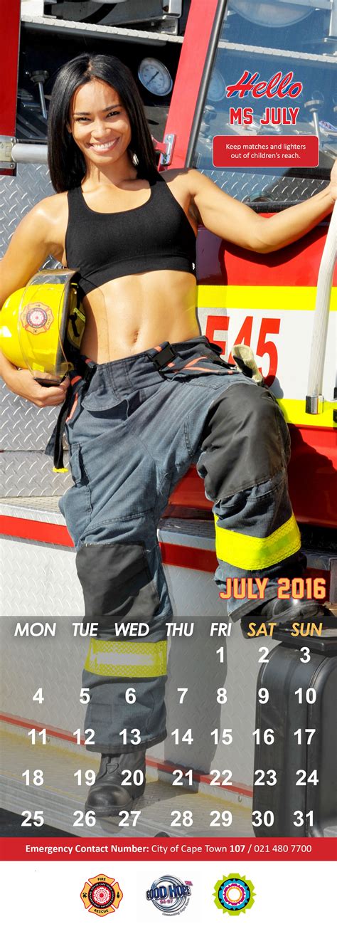 Mädchen in uniform magazine mode femmes. Hello Firefighters. Ms. July. | Girl firefighter, Female ...