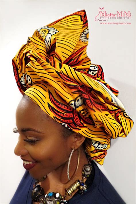 African Head Wrap African Clothing Ankara Head Wrap Head Etsy