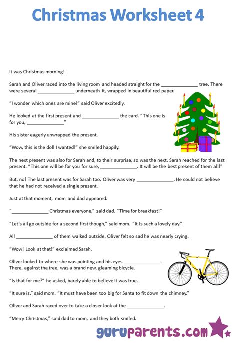 Printable worksheets, flashcards, word games and activities. Christmas Worksheets | guruparents