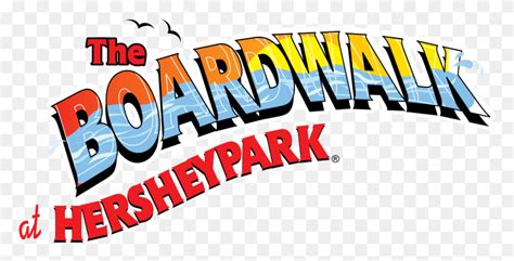 The Boardwalk At Hersheypark Hershey Park Boardwalk Logo Word Text