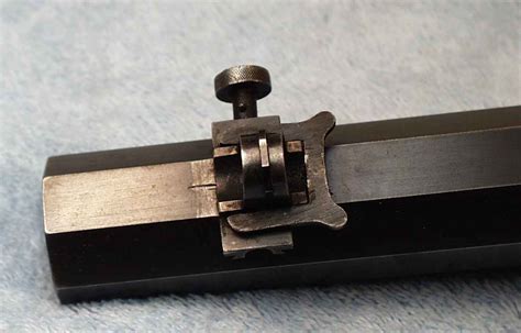 Another View Of The Marlin Windgage Front Sight On A Zettler Bros Rifle