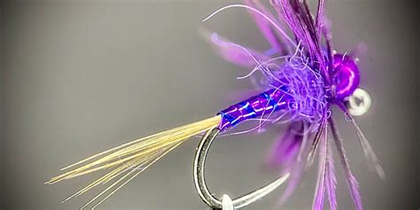 Purple Haze Bead Head Soft Hackle Nymph — Moonlit Fly Fishing