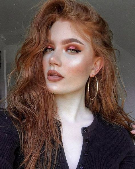 Cinnamon Copper Hair Colors And Cinnamon Copper Hair Color Dye In 2020 Red Hair Makeup