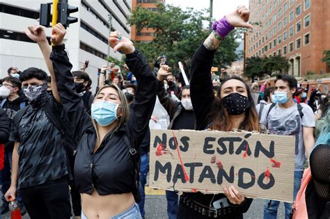 Ong Temblores El Acoso Policial A Las Mujeres Que Protestan En Colombia “si Así Son Las