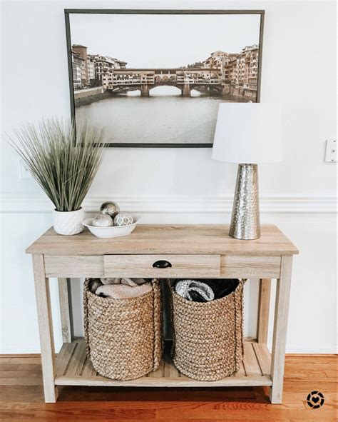 Liketoknowit Console Entry Table With Art Above In 2023 Console