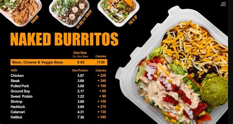Burrito Boyz Menu Canada And Latest Prices 2023