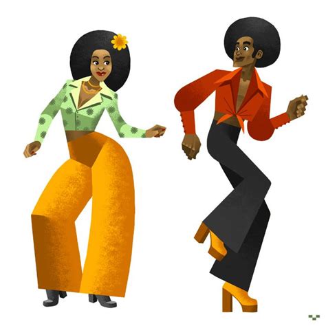 Soul Train 70s Art Caricatures Doodles And Cartoons Pinterest