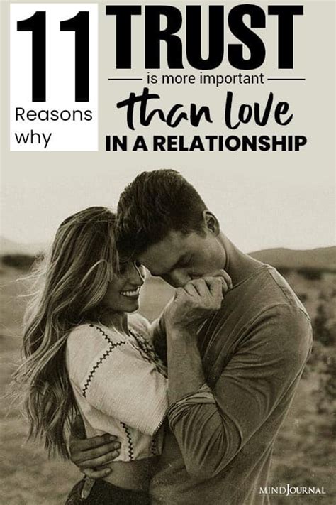 11 reasons why trust is more important than love in a relationship