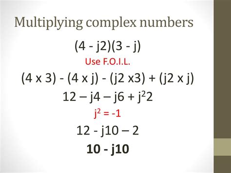 Ppt Complex Numbers Powerpoint Presentation Free Download Id2103997