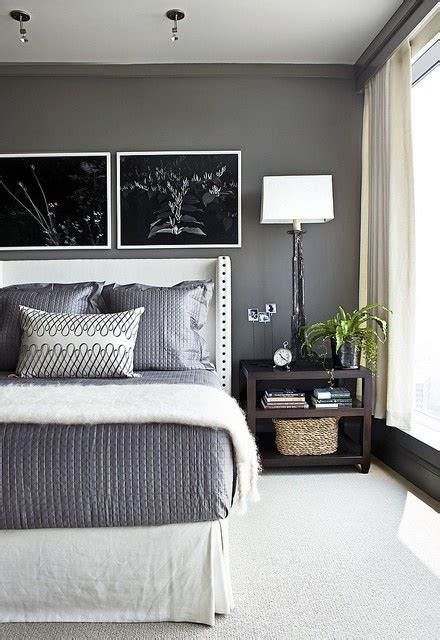 When you want to wake up a tired bedroom scheme, a fresh coat of paint can put everything in a new light. Benjamin Moore Kendall Charcoal - Interiors By Color (9 ...