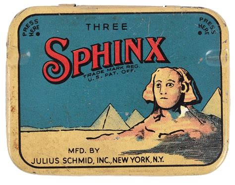Lot Detail Sphinx Condom Tin