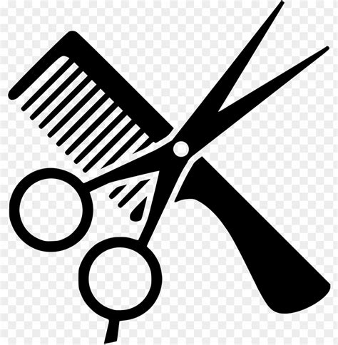 Hair Comb And Scissors Clipart Clip Art Library
